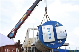 急客戶之所急·解客戶之所需 | 朝陽一體化預(yù)制泵站加急發(fā)貨、安裝！